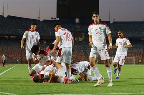 Coupe Arabe U20 Le Maroc Bat La Palestine Et Se Qualifie Pour Les