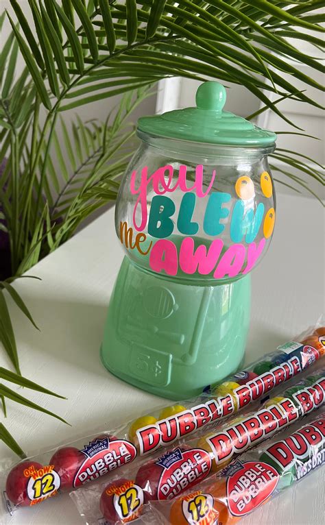 Bubble Gum Jar Etsy