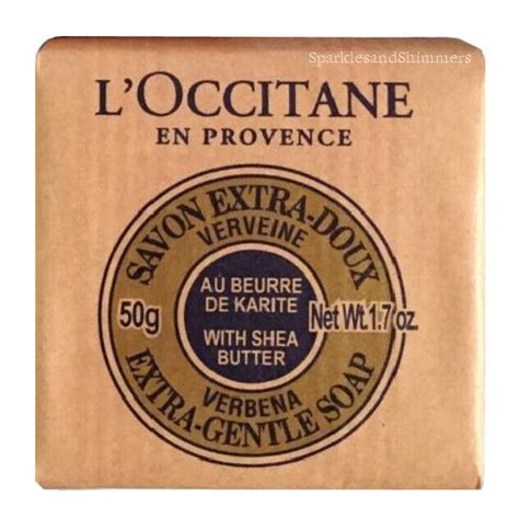 Loccitane Verveine Verbena Extra Gentle Soap Bar With Shea Butter 50g