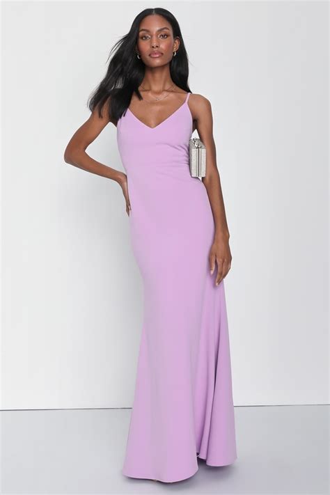 Pretty Lavender Maxi Dress Mermaid Maxi Dress Bodycon Maxi Lulus