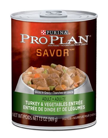 PROPLAN Nourriture en conserve Formule Adulte Dinde et Légumes en