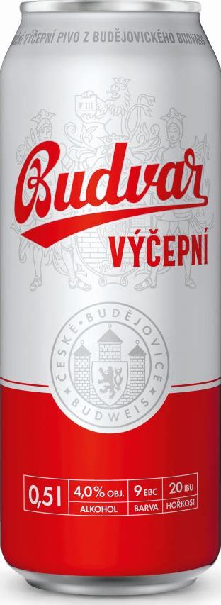 Budvar výčepní 10 6x 0 5 l plech od 427 Kč Zbozi cz