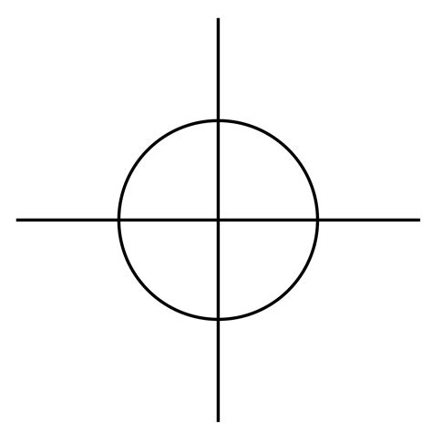 Clipart - Crosshair