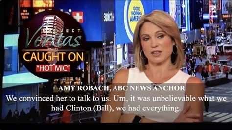 Years Ago ABC S Amy Robach Was Caught On Hot Mic Exposing How Network Buried The Epstein