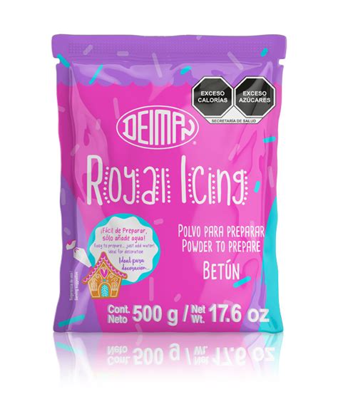 ROYAL ICING EN POLVO REF 8078 Deiman S A De C V