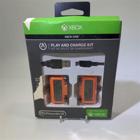 Power A Play Charge Kit For Xbox One Battery Packs Cover And