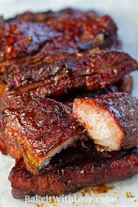 Smoked Country Style Ribs Easy And Perfectly Flavorful Bake It With Love