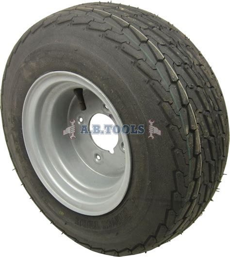 AB Tools Trailer Wheel Tyre 20 5 X 8 0 10 4 PCD 4 PLY TRSP13