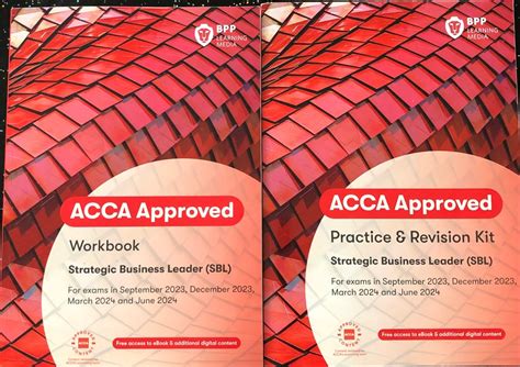 Acca Sbl Bpp Workbook And Exam Kit Hobbies Toys Books