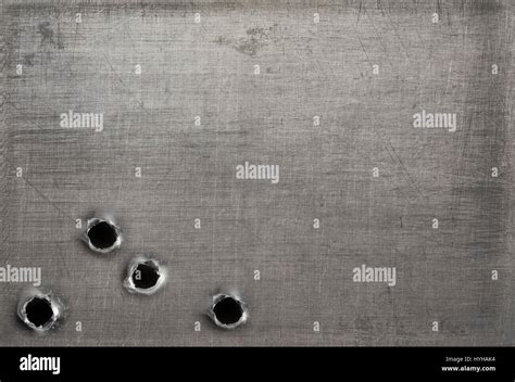 Bullet Hole Metal Hi Res Stock Photography And Images Alamy