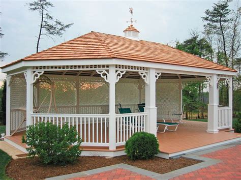 Legacy Vinyl Garden Gazebos Country Lane Amish Built 8