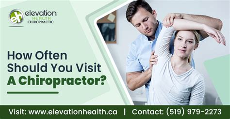 How Often Should You Visit A Chiropractor Elevation Health Chiropractic