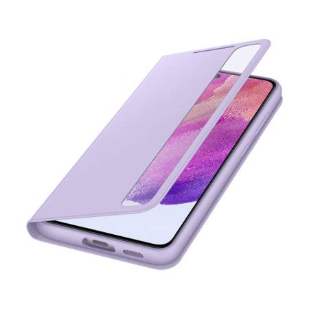 Official Samsung Smart Clear View Cover Lavender Case For Samsung