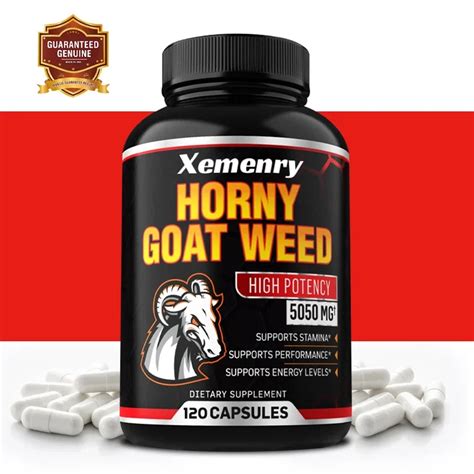 Horny Goat Weed Supplement Mg Men S Health Supplement With Black