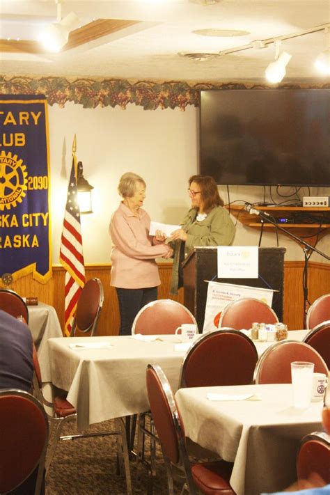 Rotary Donates To Meals On Wheels Nebraska City News Press