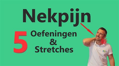 Wat Te Doen Bij Een Stijve Nek Praktische Tips En Oefeningen