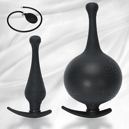 Amazon Tsaobe Inflatable Anal Butt Plug Prostate Massager With Rolling Steel Ball Inside