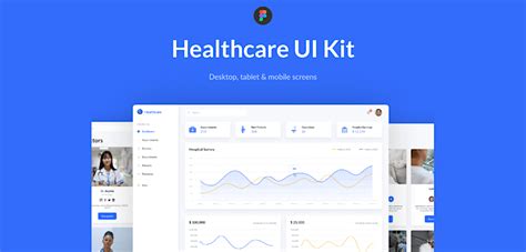 Healthcare Figma Dashboard Template