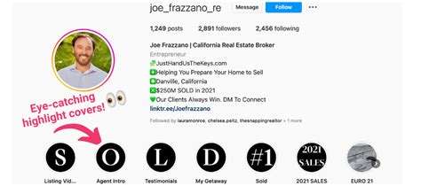 20 Gorgeous Instagram Bio Examples for Real Estate Agents That Inspire ...