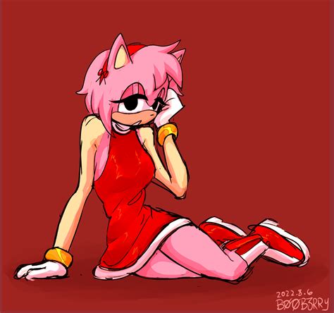 Amy Rose By Iluvkewpie On Newgrounds