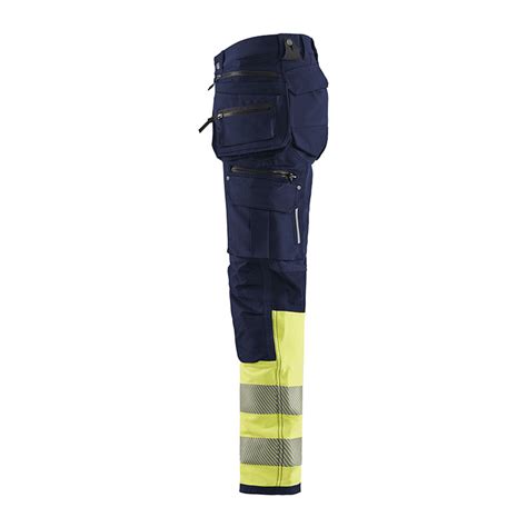 Bl Kl Der Werkbroek Met Weg Stretch High Vis Aworkx