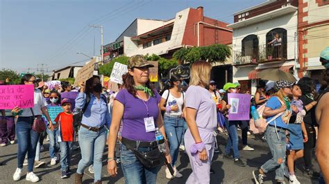 Marchan M S De Feministas En Cuautla Para Conmemorar El D A