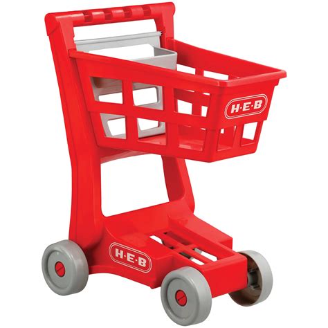 H-E-B Kids Reusable Shopping Cart - Red - Shop Playsets at H-E-B