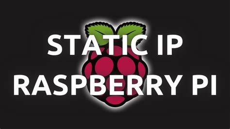 How To Set Up A Static Ip Address On A Headless Raspberry Pi Step By