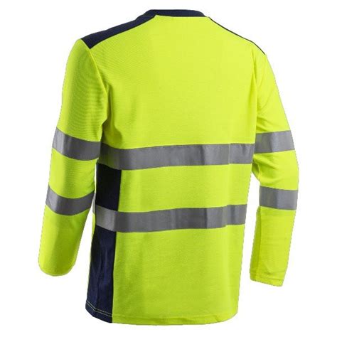 Tee Shirt Hv Coverguard Rikka Jaune Fluo Materiauxnet