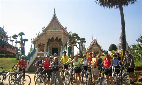 Cycling Biking In Chiang Mai North Thailand