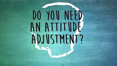 Attitude Adjustment Week 2 Youtube