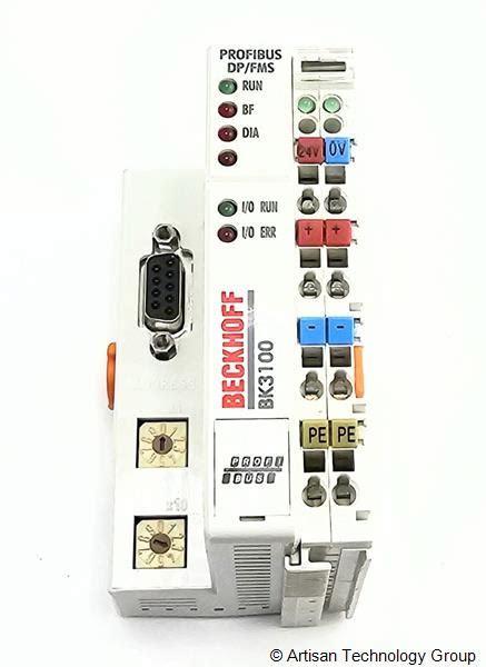 BK3100 Beckhoff Bus Coupler For PROFIBUS DP ArtisanTG