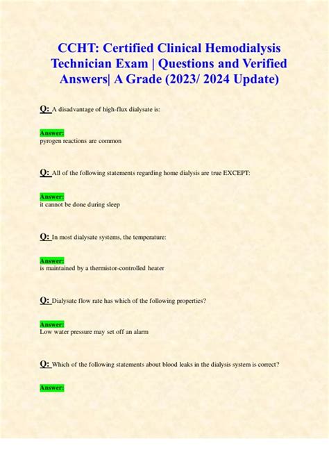 Average Hourly Pay for Certified Dialysis Technicians 9