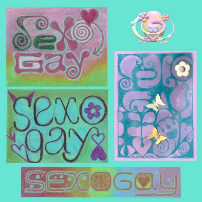 From My Gay Sex Series Colored Pencil Acrylics Paper Butterflies And Beads