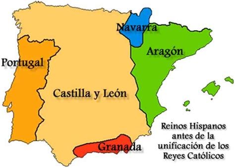 Situacion de España en el Siglo XV y la Caida de Granada