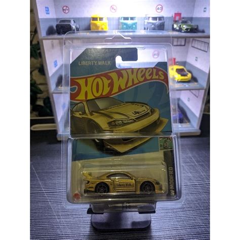 Jual Hot Wheels Nissan Silvia S Lbwk Gold Dan Lbwk R Biru Tua Free Protektor Shopee