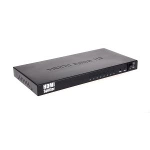 Splitter HDMI divisor 1 entrada x 8 saídas v1 4 3D Full HD 1080P