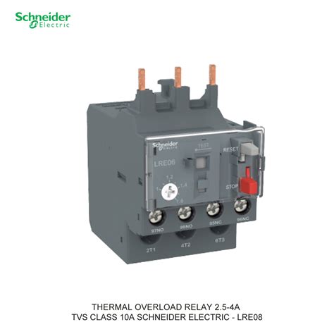 Relay Thermal Beban Lebih 25 4a Schneider Electric