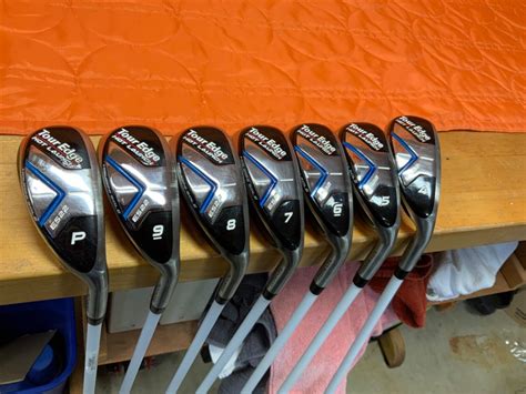 Tour Edge Hot Launch E522 Hybrid Iron Set 4 Pw Ebay