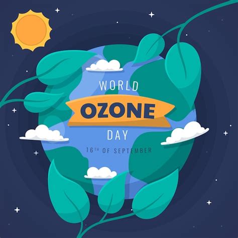 Ilustraci N Del D A Mundial Del Ozono Vector Gratis