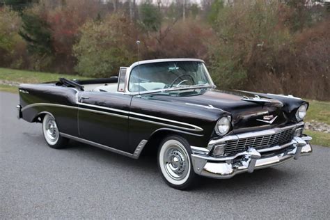 1956 Chevrolet Bel Air Convertible 3 Speed For Sale On Bat Auctions