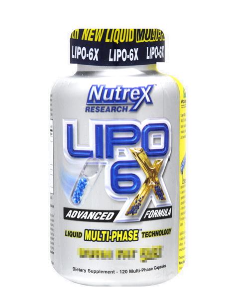 Lipo-6X USA by NUTREX RESEARCH (240 capsules)