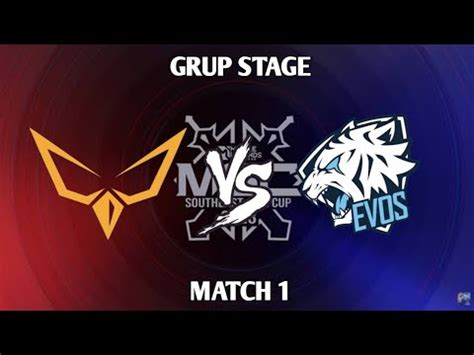 Evos Legends Vs Fenix Msc Grup Stage Hari Match Youtube