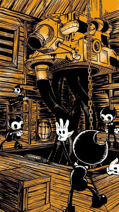 Bendy Full Hd K Wallpaper Loonaz