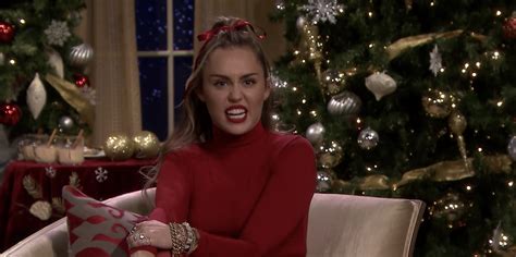 Miley Cyrus Gives Christmas Song "Santa Baby" a Much-Needed Feminist Update