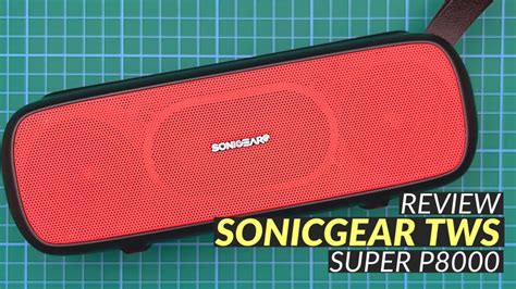 Reviu Sonicgear TWS Super P8000 YouTube