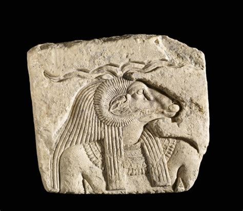 Bust of a Ram-Headed God (Khnum (?)) | 22.330 | The Walters Art Museum