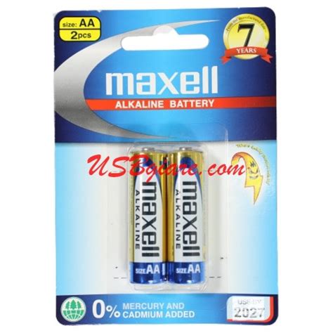 Pin 2A Alkaline Maxell