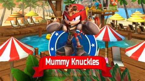 Sonic Dash Mummy Knuckles New Character Unlocked Vs All Bosses Zazz