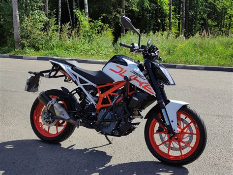 Купить б у KTM 390 Duke инжектор 6 передач в Москве белый naked bike 2019 года на Авто ру ID